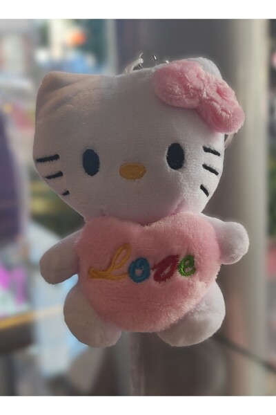 ada çanta kırtasiye Accesoriu pentru breloc de pluș Hello Kitty de 10 cm AD11169