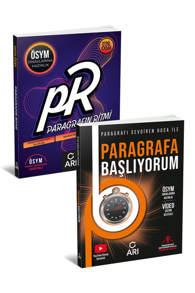 Arı Yayıncılık Paragrafın Ritmi ve Paragrafa Başlıyorum SETİ