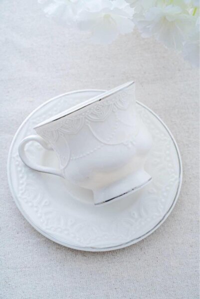 ACAR VERONICA GÜMÜŞ 6 KİŞİLİK ÇAY FİNCANI