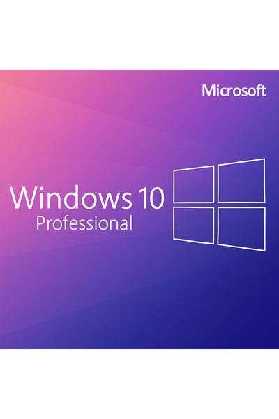 MICROSOFT Windows 10 PRO Retail 32/64-bit, Medialess, All Languages, perpetual license