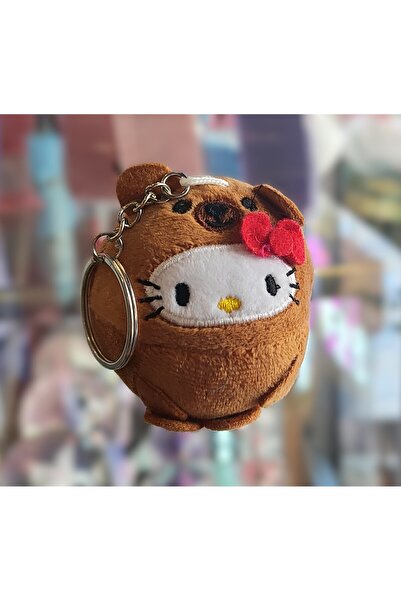 ada çanta kırtasiye Στρογγυλό μοντέλο 7 εκ. Hello kitty βελούδινο αξεσουάρ μπ...