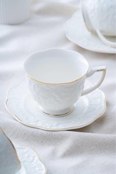 ACAR OCTAVIA GOLD 6 KİŞİLİK ÇAY FİNCANI