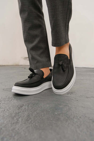 TEET MN127 - CBT Loafer-X Ανδρικά Παπούτσια ΜΑΥΡΑ