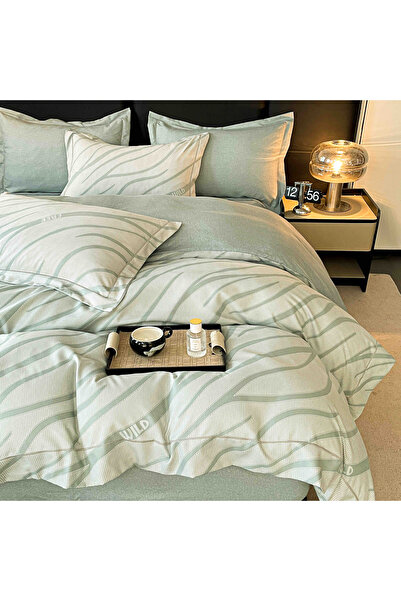 CHIRASO CHIRASO Bedding, LUX, Gift Box, ELASTIC Sheet 180x200+30cm, Duvet Cover 200x230, 4 Pillowcases