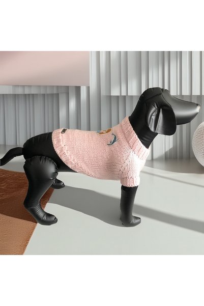 Lady Fify Mermaid Light Pink Sweater for Dog