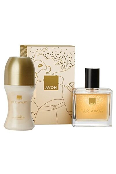AVON Gift Set Far Away Original, - Eau de Parfum 30 ml & Roll-on 50 ml