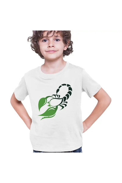 OEM Tricou Copii Baieti Scorpion Horoscop Zodie Astrologie Scorpio