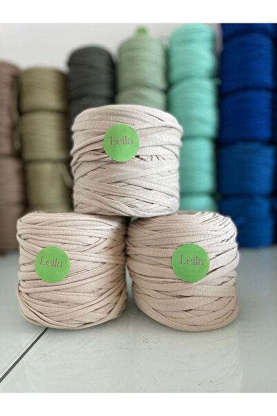 Leila Design Fir de bumbac pieptănat crem (600-650g) - PRETUL ESTE PENTRU 1 B...