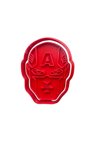 Lulu's Prints Captain America cake pan