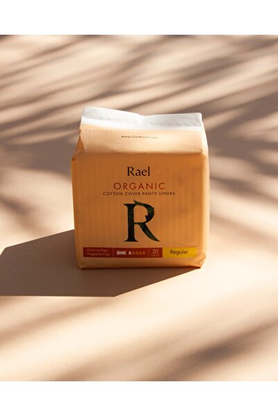 Rael_SA فوط صحية يومية نسائية من القطن العضوي الكوري من رايل، عبوة من 20 قطعة...