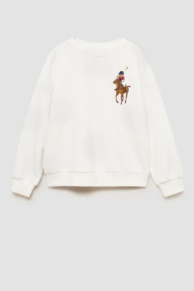 Monila Boy's Printed 3 Thread Fabric Cotton Sweatshirt