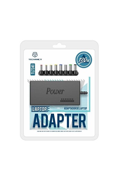 Techancy Incarcator universal pentru Laptop negru 120 W