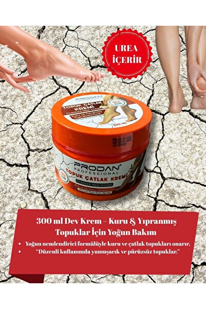 Prodan PROFESSIONAL TOPUK ÇATLAK KREMİ Kuru ve Yıpranmış Topuklara Özel