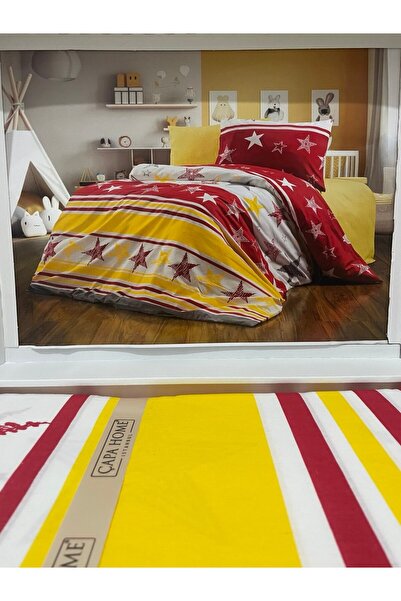 Çapa Home Poplin Tek Kişilik Galatasaray Nevresim Takımı