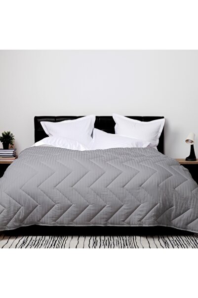 PATONE Lana Vara Damask grey quilt 160x210, for 2 people, PLVDGRI160