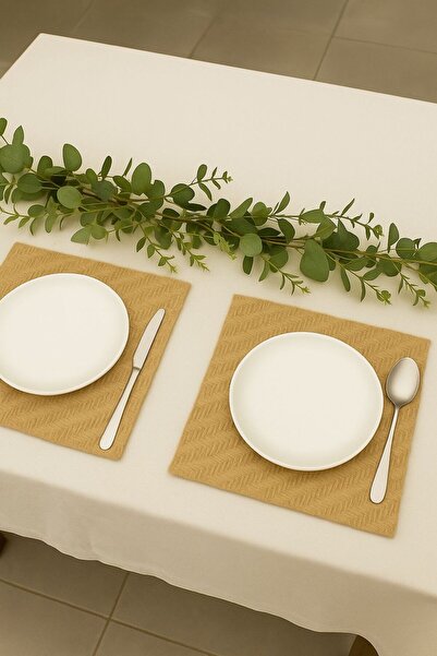 bufidik Dakka Wicker Placemat Set of 2 33X45 cm