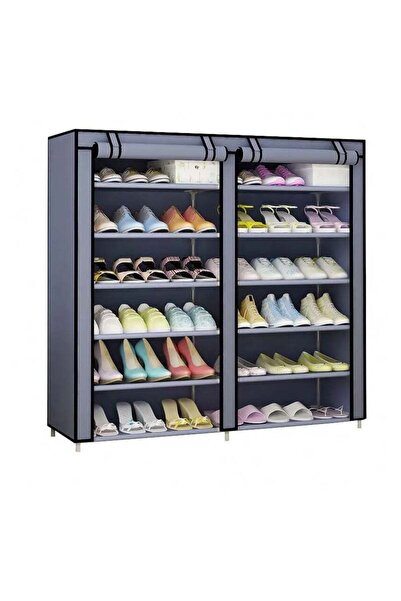 Generic BLOOMING TIME 12 Tier Shoe Rack, Shoe Storage Hold up to 36 Pairs Sho...
