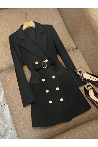 Buklemoda Blazer Jacket Dress