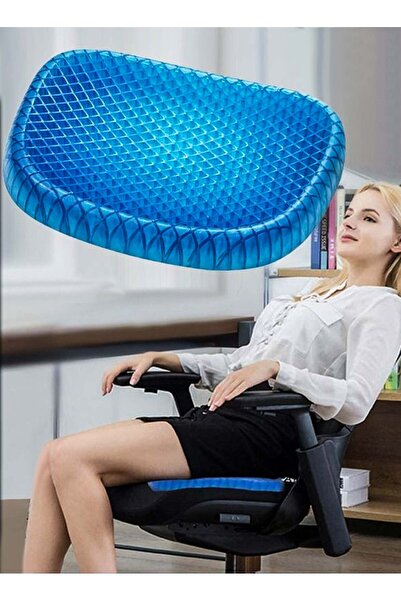 Generic Egg Sitter Orthopaedics Seat Gel Pad Cushion With Non-Slip Cover Cool...
