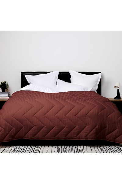 PATONE Bamboo Winter Quilt Brown 160x210, for 2 people, PBIDMARO160