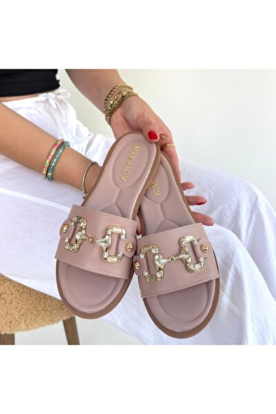 Zerenyus Toha Premium Powder Buckle Slippers