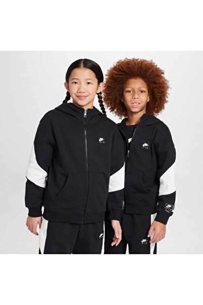 Nike Air Older Kids' Fleece Full-zip Hoodie Sweatshirt