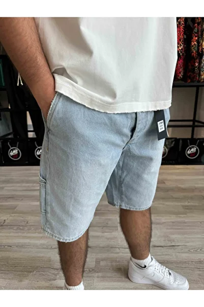LAB 22 Men’s Warren Blue Denim Shorts