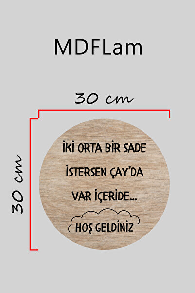 Dormot Digital Printing Open Wooden, Standard, Two Middle One Simple Themed, Door Ornament, Wall Ornament