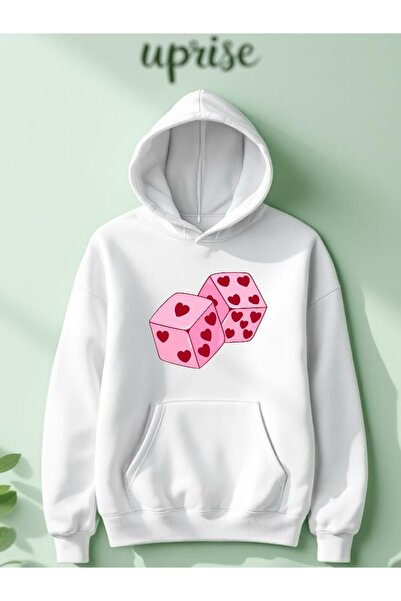 Vordevia Hanorac Zar cu imprimeu Cotton 3 Thread O supradimensionat