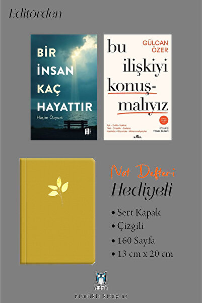 Kronik Kitap Bu İlişkiyi Konuşmalıyız - Bir İnsan Kaç Hayattır / Haşim Özyurt
