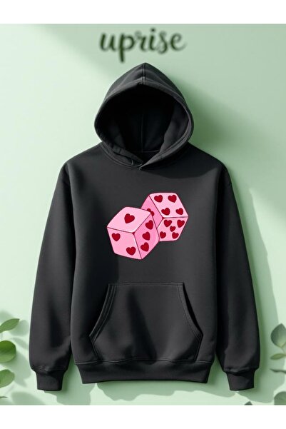 Vordevia Hanorac Zar cu imprimeu Cotton 3 Thread O supradimensionat