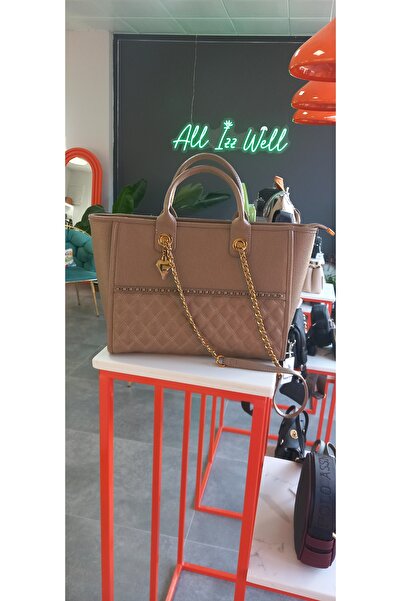 KRISTE BELL vizon rengi kadın çanta