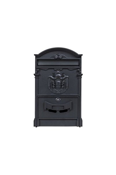 FOXMAG24 Mailbox, metal, for outdoor use, dimensions 410x260x90mm, with front opening