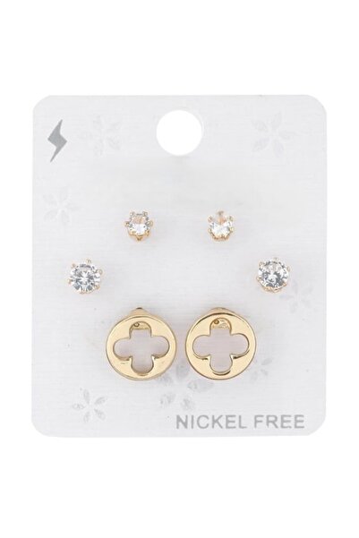 YUNİCCİ & CO أقراط من الفولاذ على شكل بوجيتير