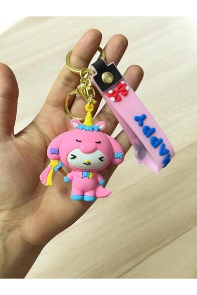 EyER Shoping Breloc Sanrio Hello Kitty de calitate VIP roz