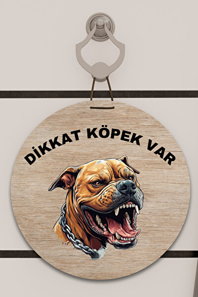 Dormot Digital Print Open Wooden, Standard, Thick Dog-Themed Door Ornament, Wall Ornament