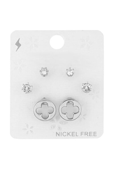 YUNİCCİ & CO أقراط من الفولاذ على شكل بوجيتير