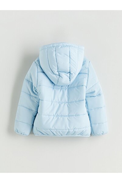 LC Waikiki LCW ECO YENİ SEZON Kapüşonlu Uzun Kollu Kız Çocuk Mont