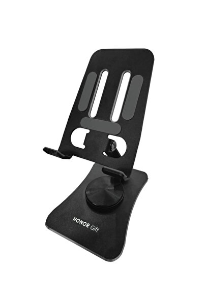 HONOR Adjustable metal stand for mobile phones and tablets with a fixed base -