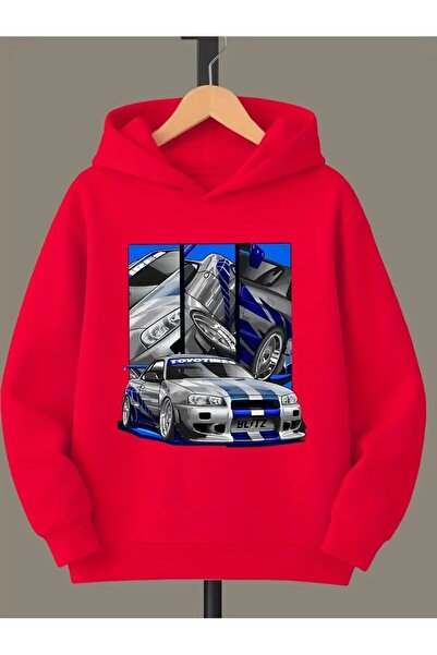 oneagılyazı سويت شيرت بغطاء رأس للأولاد