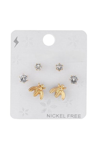 YUNİCCİ & CO أقراط من الفولاذ على شكل بوجيتير