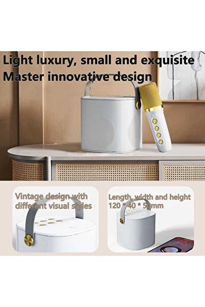 SMART BARRY YS-101 Bluetooth Karaoke Speaker with High-Quality Wireless Microphone