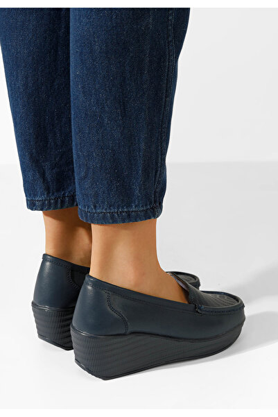 B T Shoes Μοκασίνια γυναικεια δερματινα Tangelo Νειβι
