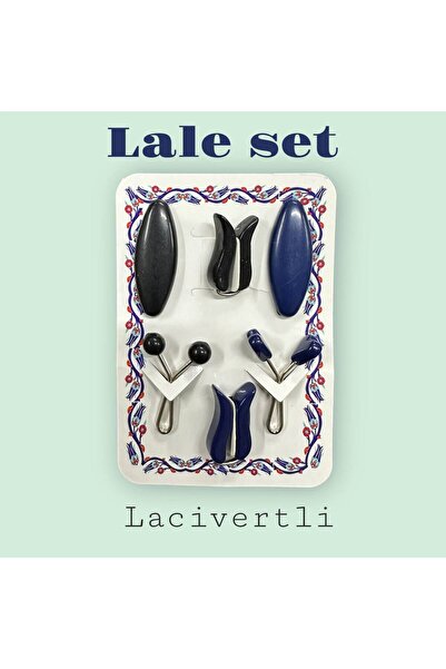 MODA Lale Set Eşarp & Şal Aksesuarları – Lacivert gri kahve beyaz renk