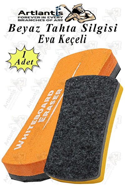 Artlantis Yazı Tahta Silgisi Eva 1 Adet Beyaz Yazı Tahtası Silgisi Kaliteli K...