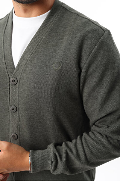 Rodrigo Men's Thessaloniki 100% Cotton Buttoned Cardigan