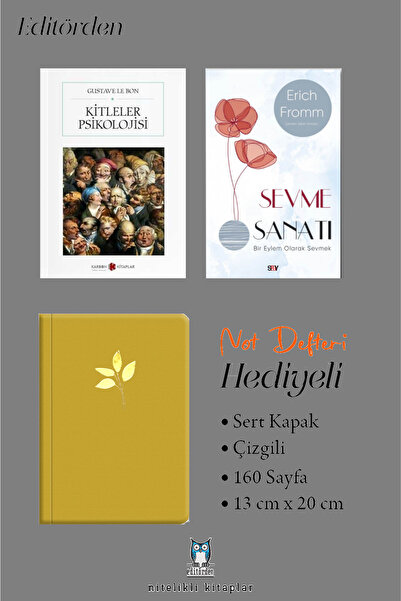 Say Yayınları Kitleler Psikolojisi - Sevme Sanatı / Gustave Le Bon