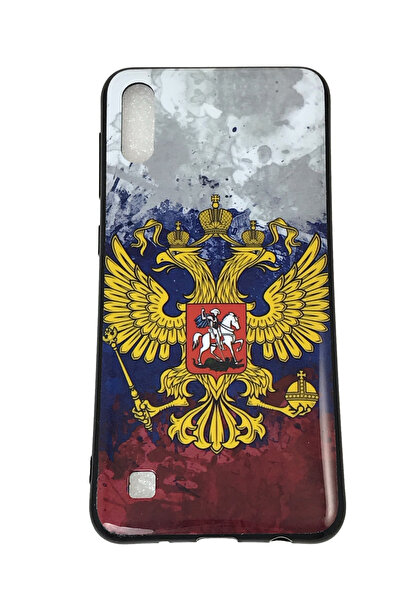 OEM Θήκη συμβατή με Samsung A10, Θήκη από σιλικόνη, Σχέδιο με το ρωσικό εθνόσημο