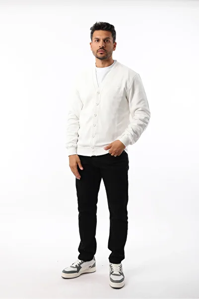 Rodrigo Men's Thessaloniki 100% Cotton Buttoned Cardigan