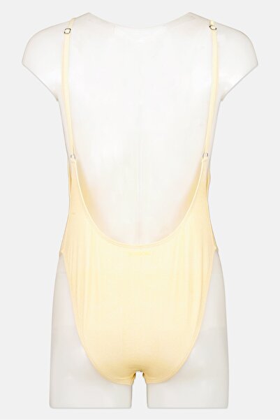 BİLLABONG Women Brand Logo One Piece Swimwear, Yellow